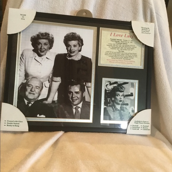 I Love 💗 Lucy Framed Art - Picture 5 of 6